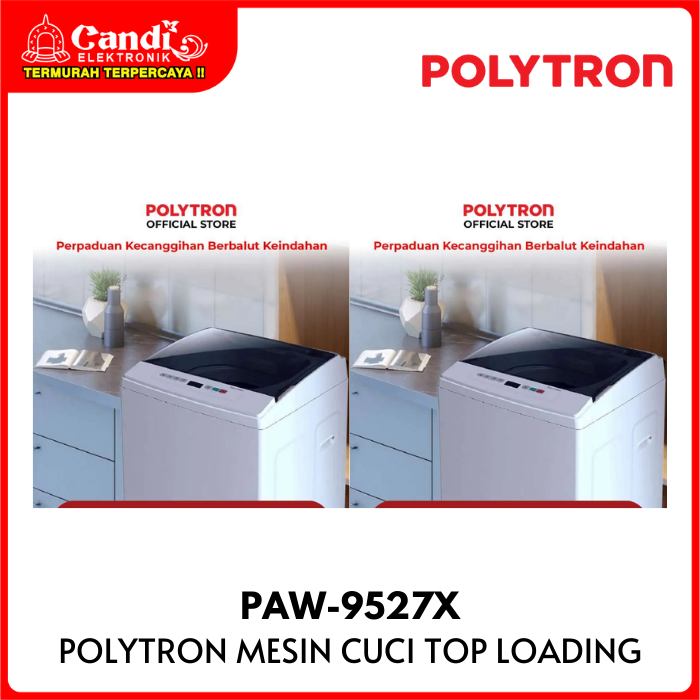 Polytron  Washing Machine Top Loading